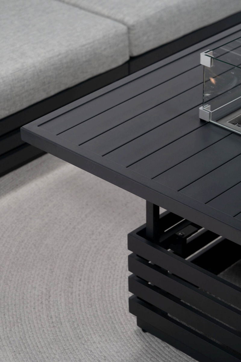 RN-1 S con mesa brasero de gas