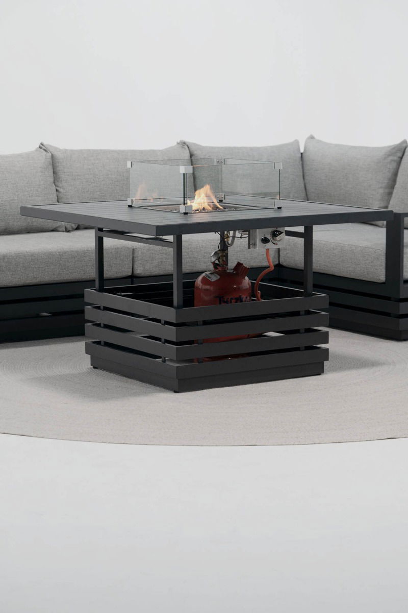 RN-1 S con mesa brasero de gas