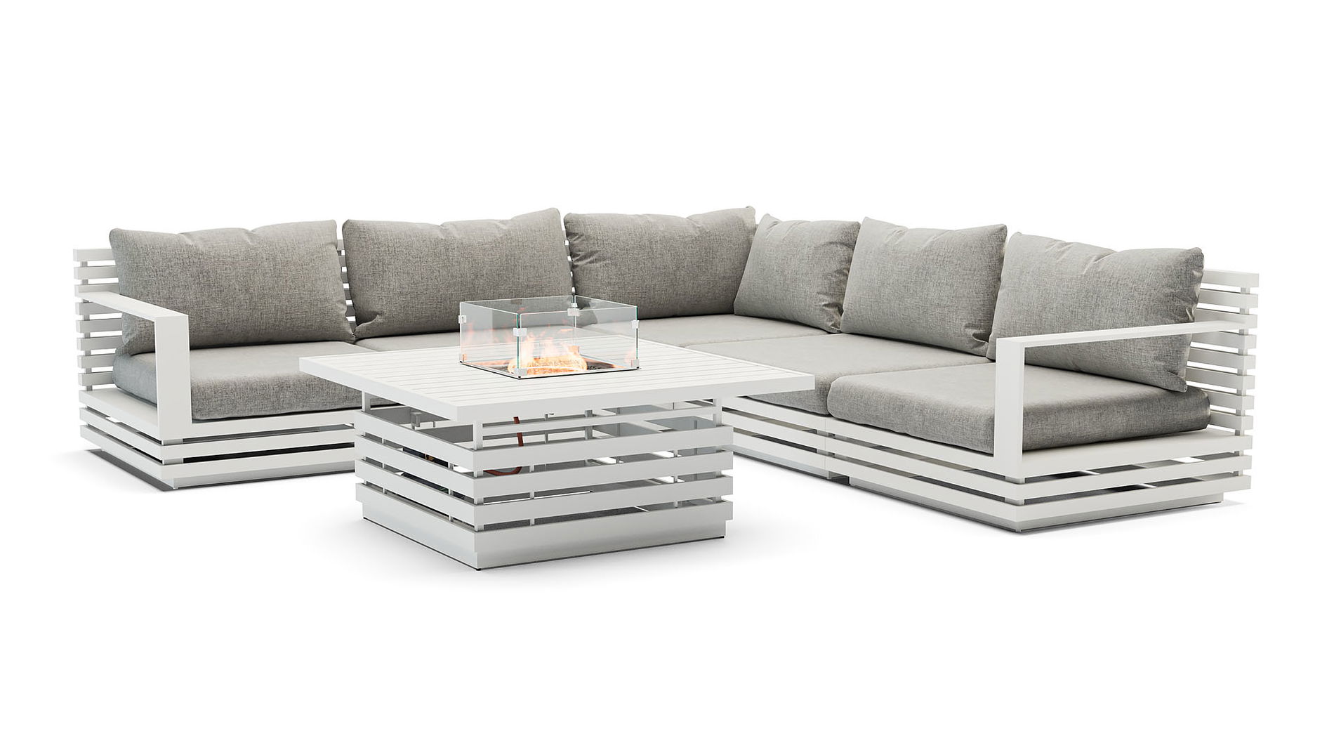 RN-1 M con mesa brasero de gas