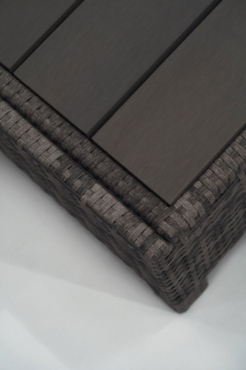 Lugano (Rattan Gris ceniza)
