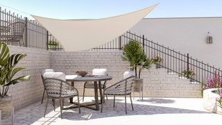 Toldo triangular - 3m