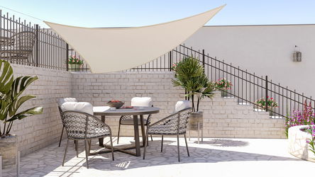 Toldo triangular - 3m
