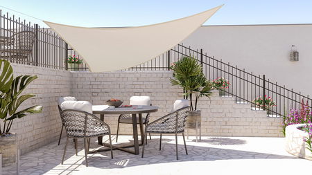 Toldo triangular - 3m