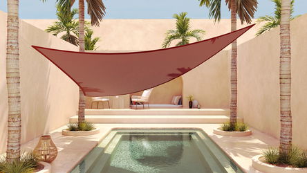 Toldo triangular - 4,5m
