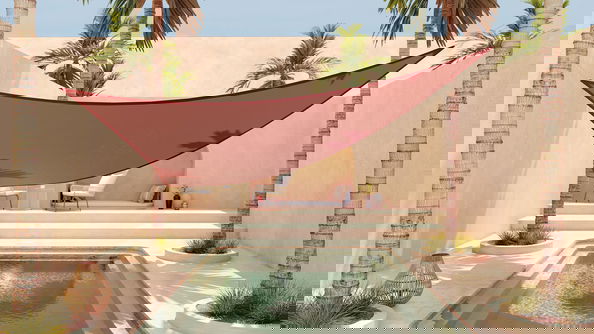 Toldo triangular - 4,5m