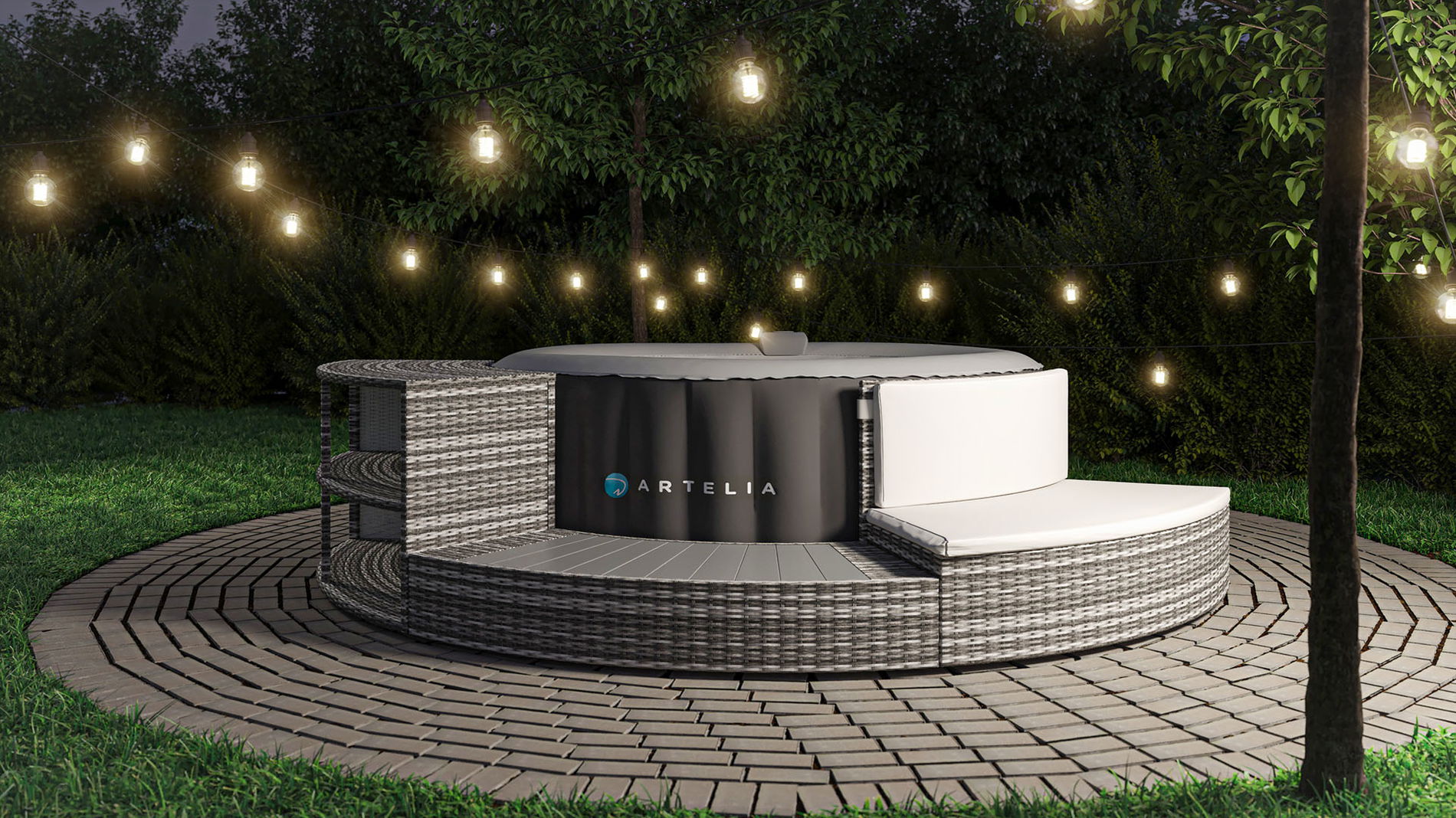 Bordillo de spa Maui M