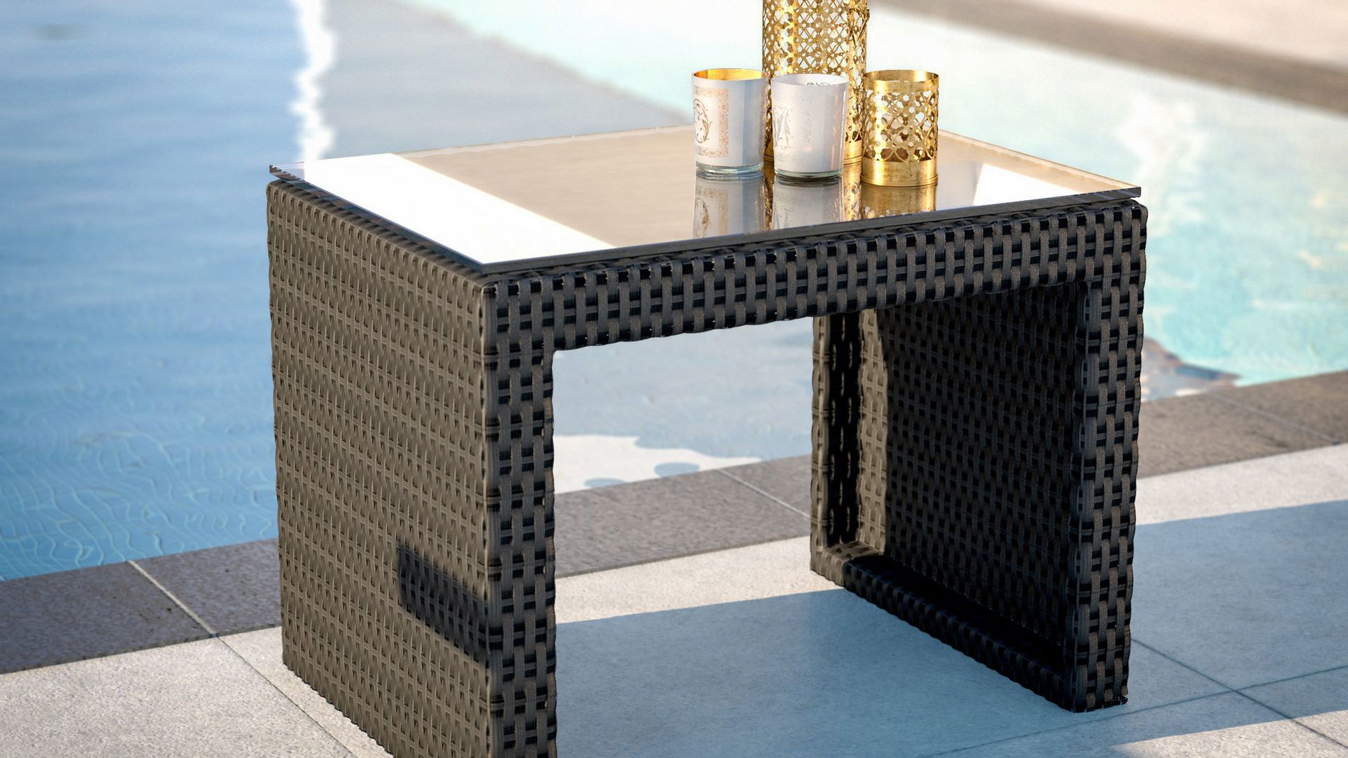 Mesa auxiliar convertible