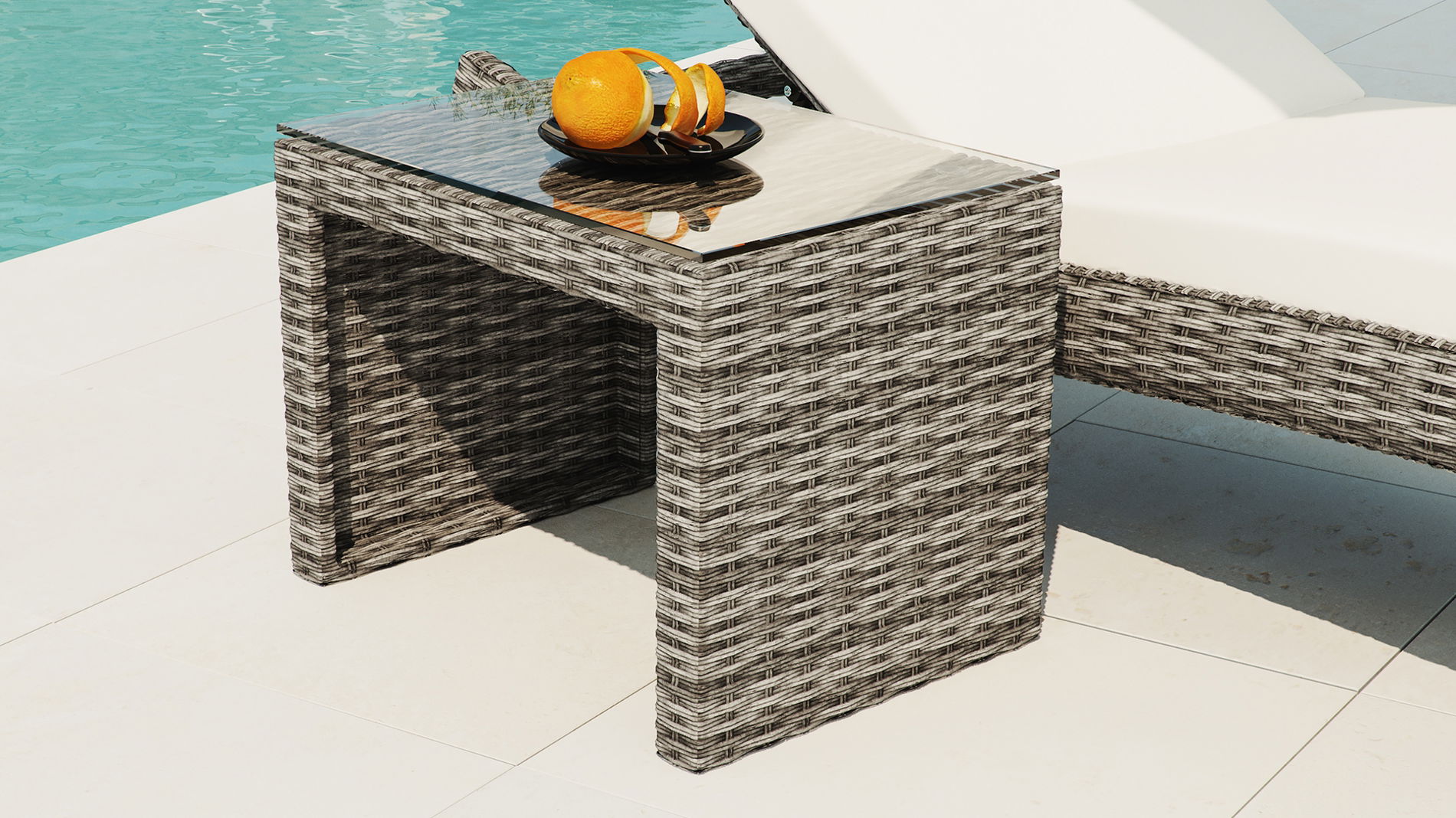 Mesa auxiliar convertible