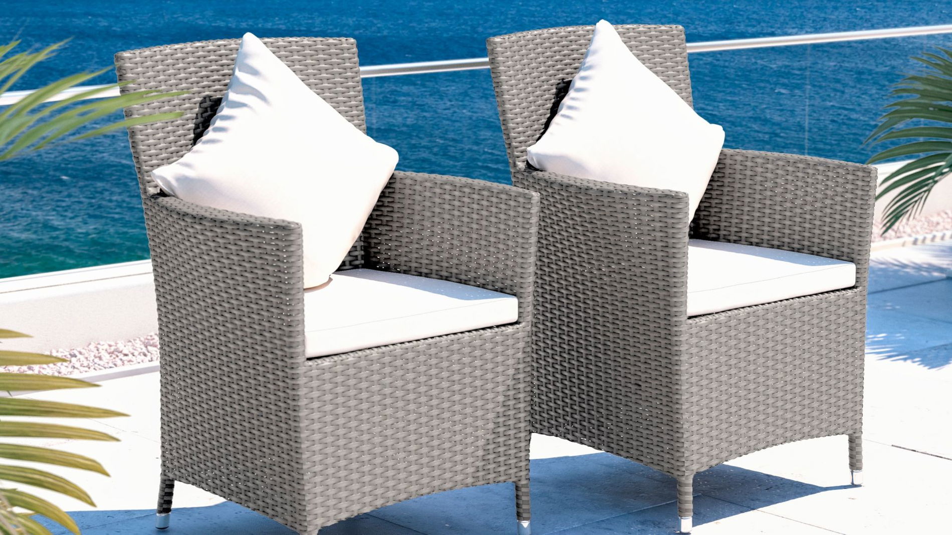 Conjunto de 2 sillas Ceres