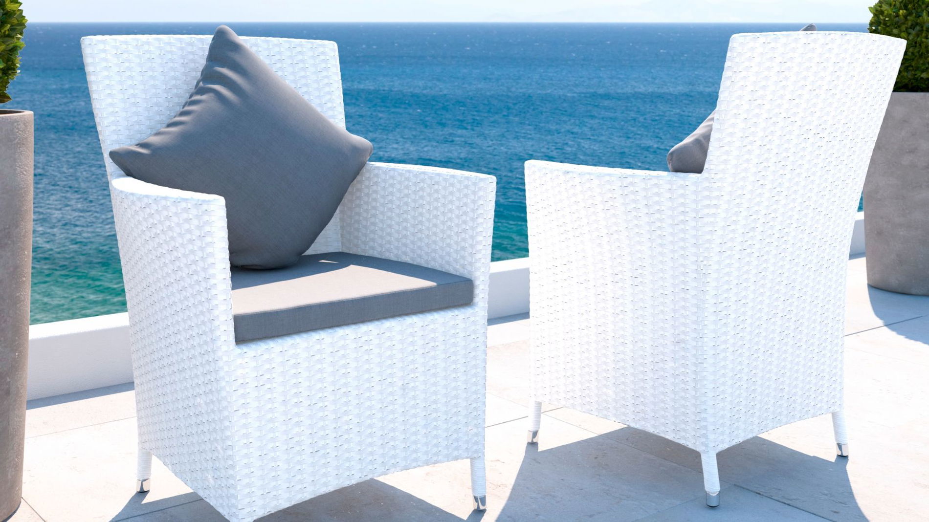 Conjunto de 2 sillas Ceres