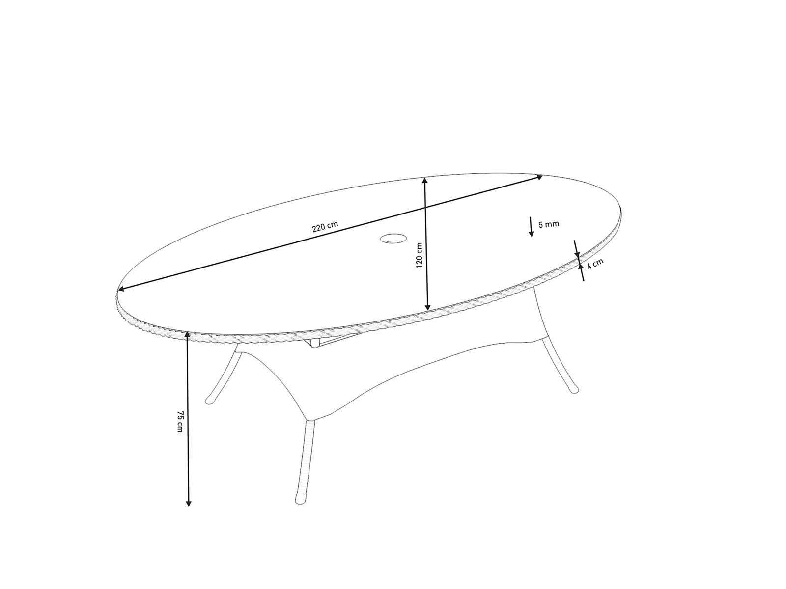 LIVIA XL MESA DE COMEDOR