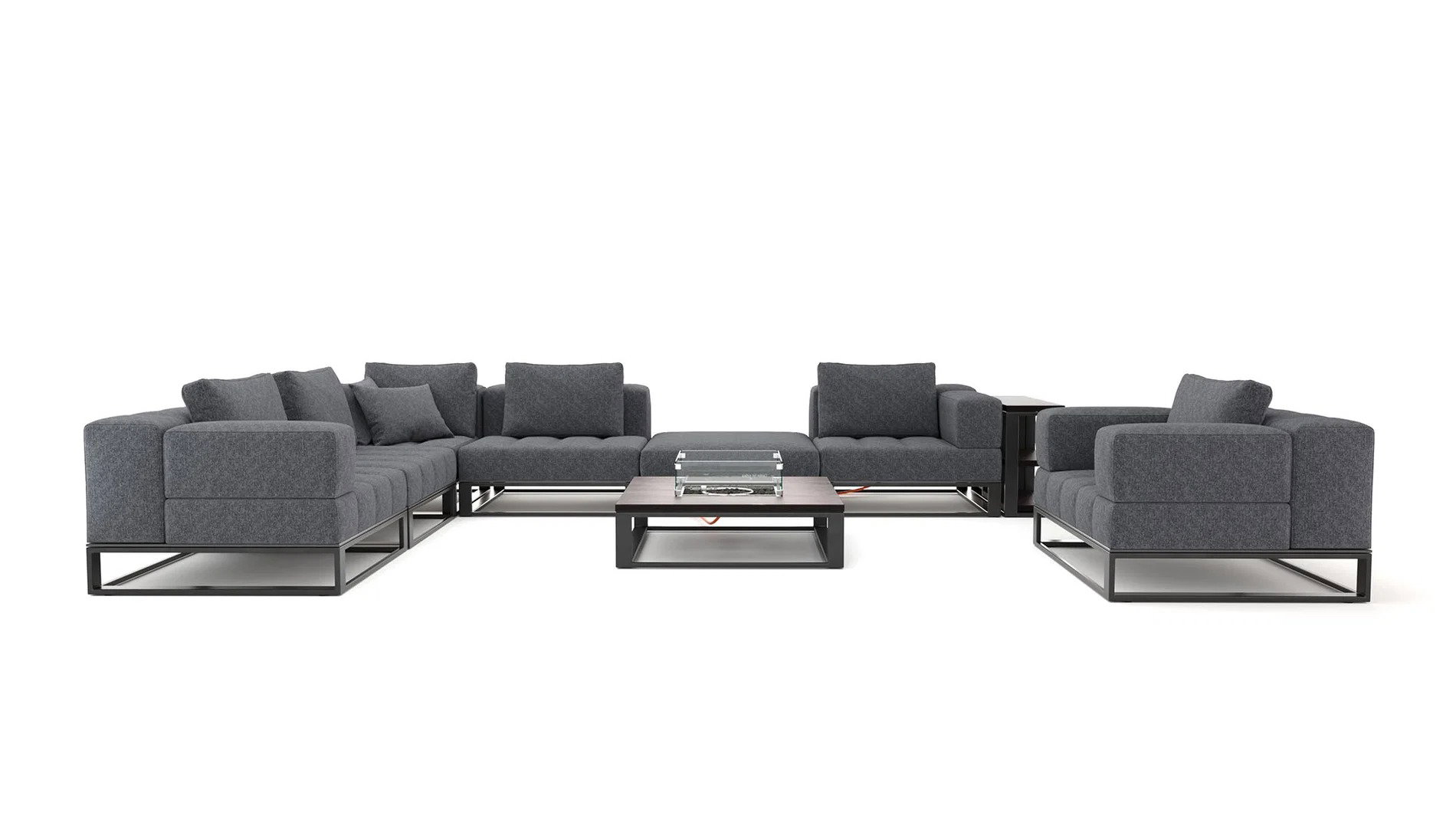 STRIPE XL CON MESA DE FUEGO